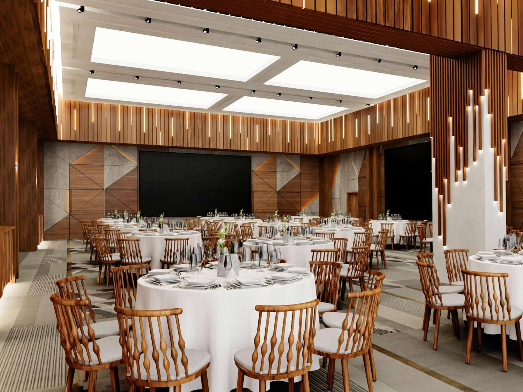 Swissotel Living Jiddah Esterno foto The interior of the new conference centre